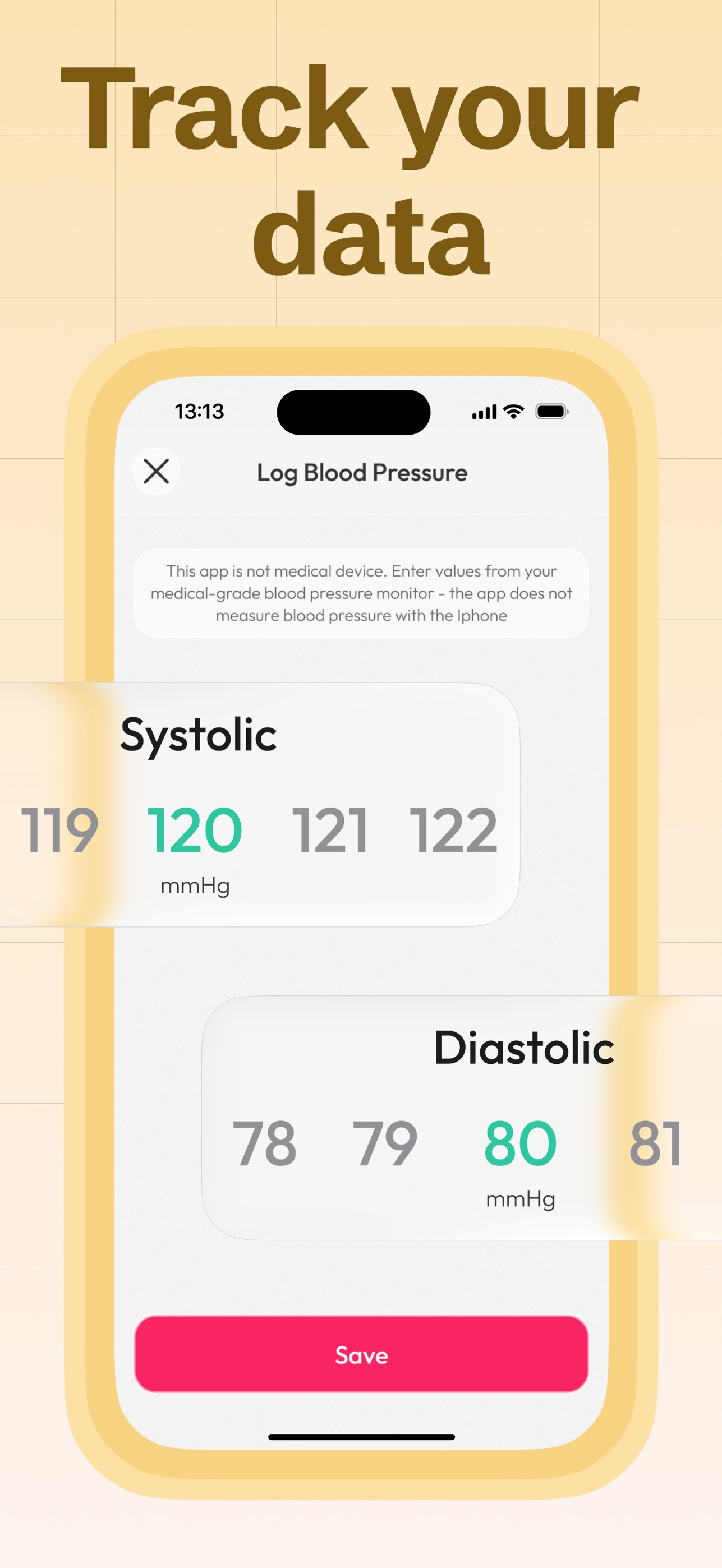 Screenshot 3 of Blood Pressure Tracker & Coach