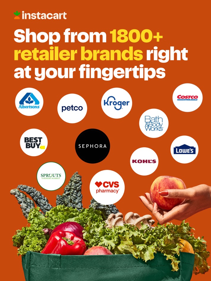 #1. Instacart: Groceries & Food (iOS) Von: Maplebear Inc