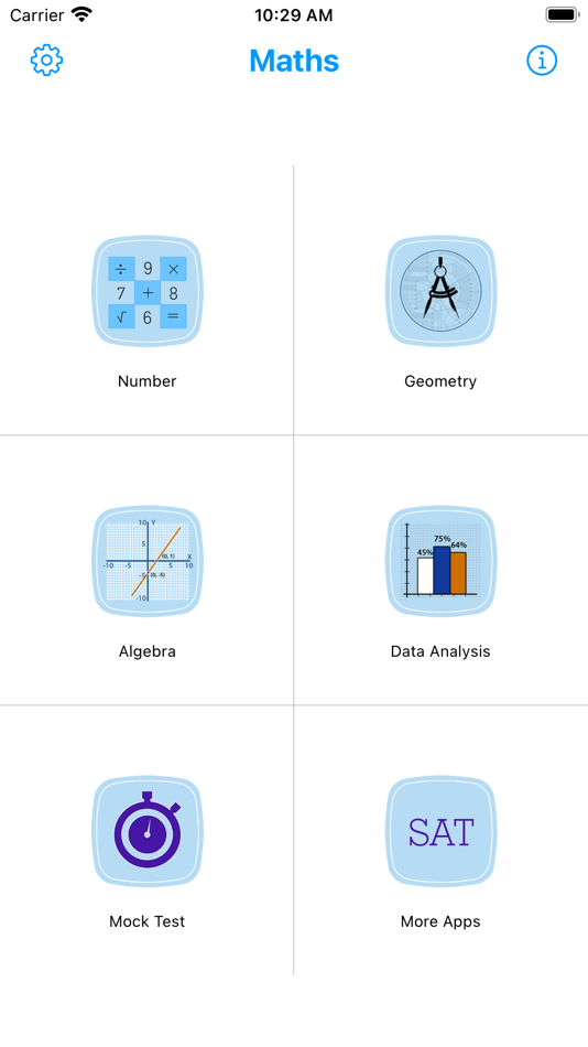 #1. SAT Math : Super Edition Lite (iOS) 由: Webrich Software Limited