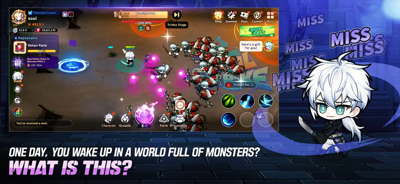 Soul Strike iOS Mod IPA screenshot 2 - iOS game interface