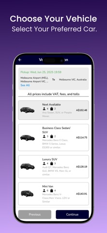 Opal Chauffeurs screenshot