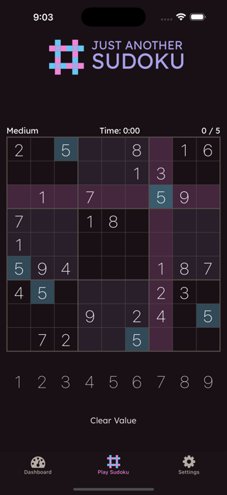 Just Another Sudoku Screenshot 3 of 3