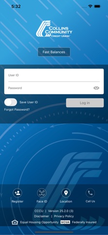 Collins Community CU Mobile iPhone screenshot