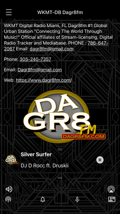 Dagr8FM Screenshot