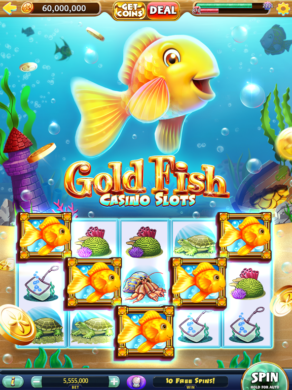 Screenshot #4 pour Gold Fish Slots Jeux de Casino
