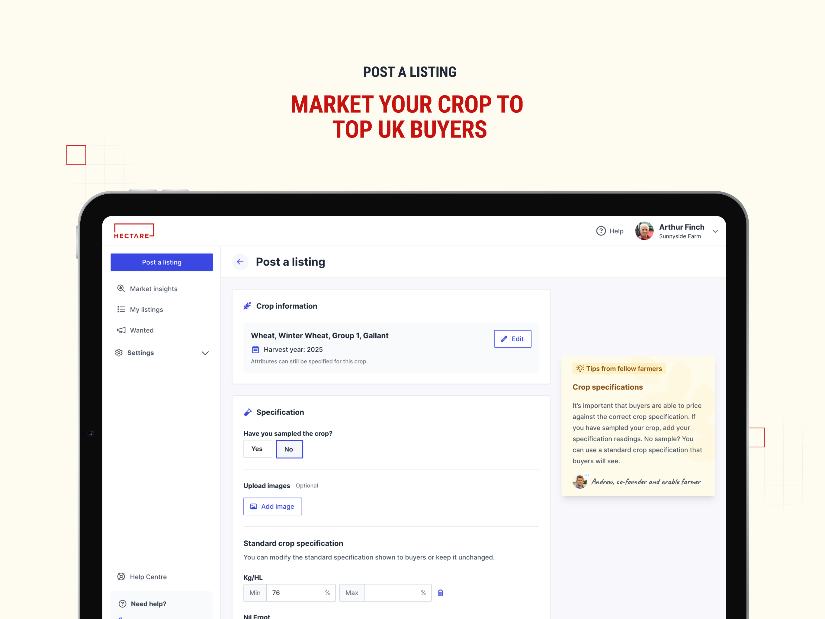 Hectare Trading