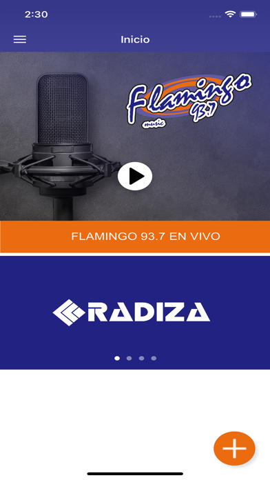 Flamingo 93.7 FM Screenshot