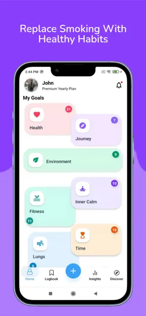Quit Smoking: Live Healthy screenshot 2