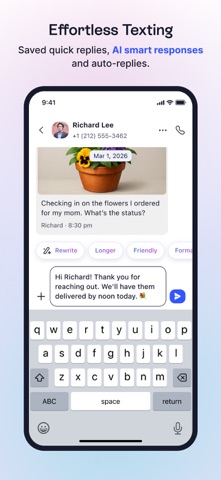 LinkedPhone—Pro Business Line iPhone screenshot