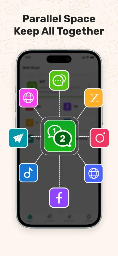 Whats Web - Dual App Messenger screenshot 2