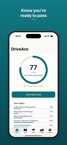 DriveAce: RTA Theory Test screenshot