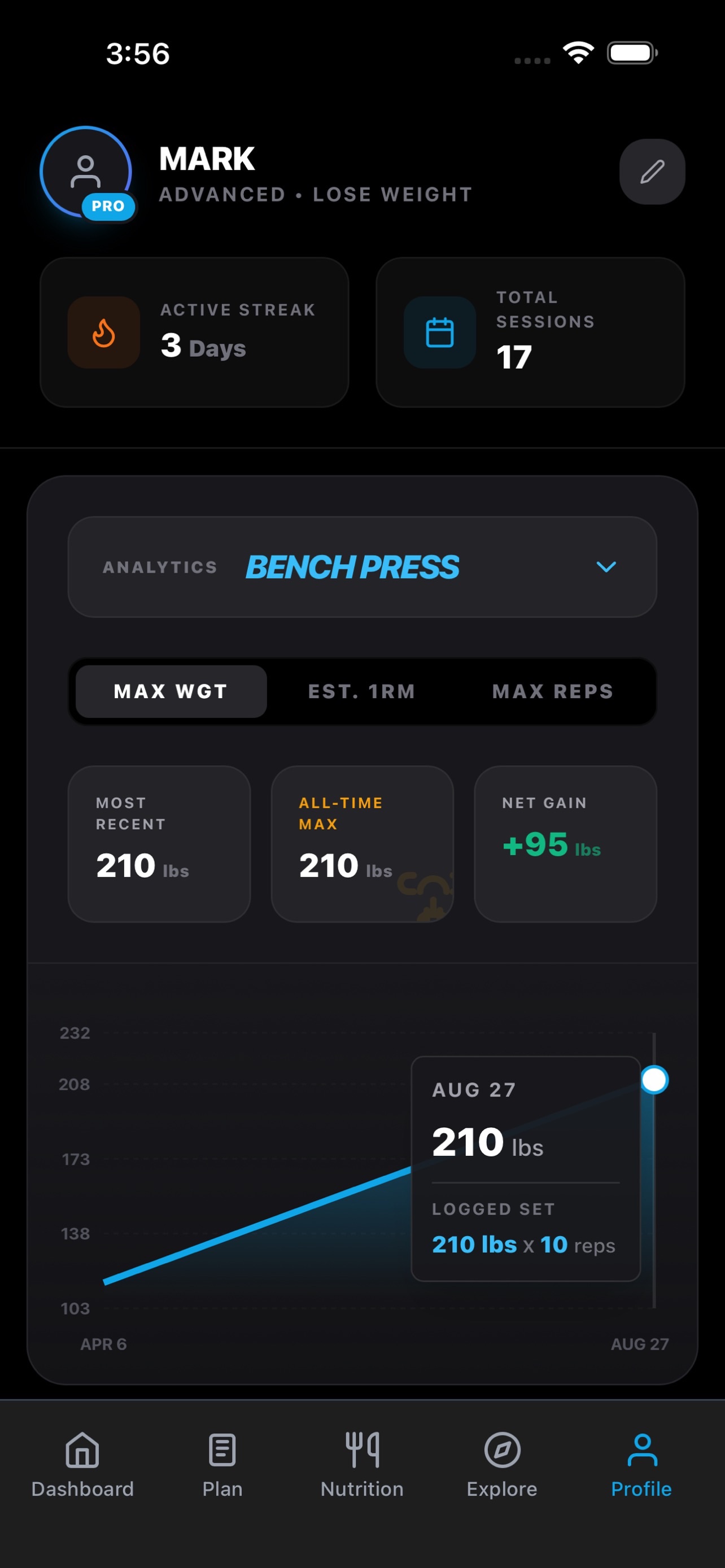 Screenshot 5 of Evolve AI: Fitness Planner
