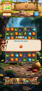 Match 3: Stone Sparkle Swap screenshot 3