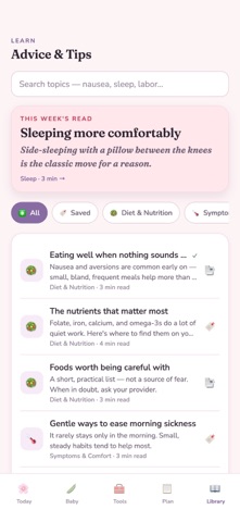Sweet Pea: Pregnancy Tracker Screenshot 5 of 5