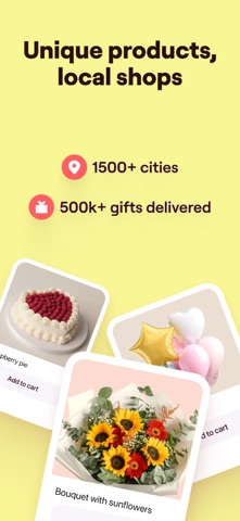 Udora: Buy Gifts & Flowers iPhone screenshot 4