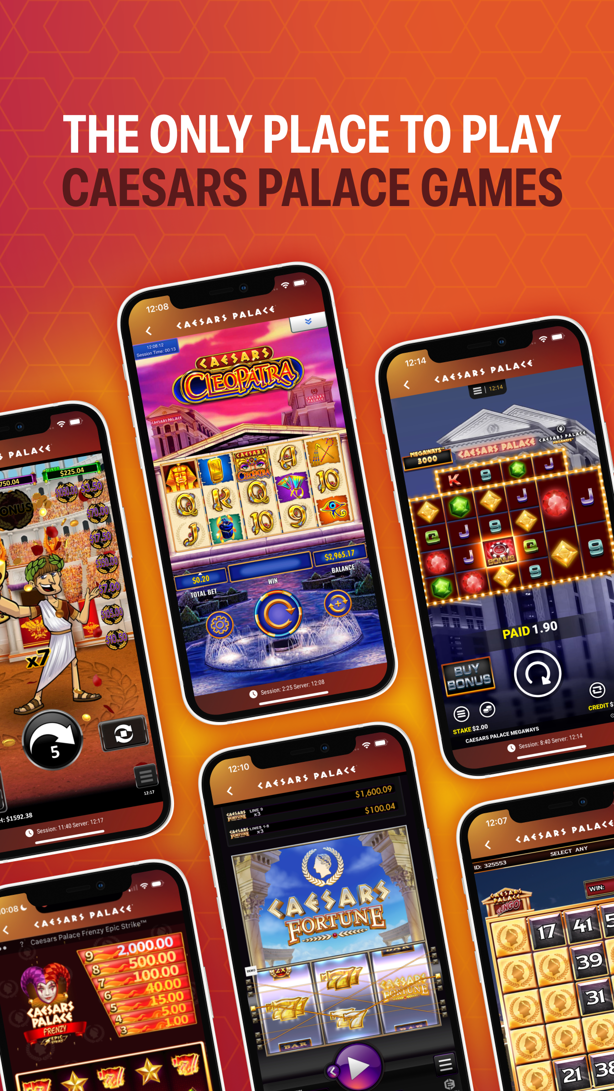 Caesars Palace Online Casino screenshot 2