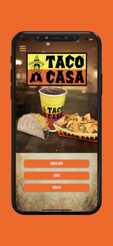 Taco Casa Loyalty iPhone screenshot