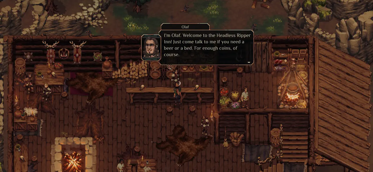 Drova: Forsaken Kin iOS Mod IPA screenshot 3 - iOS game interface