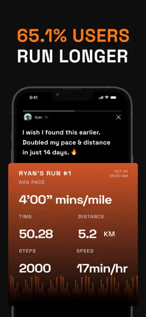 PaceSync: Music For Your Run screenshot 3