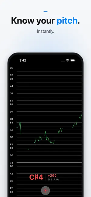 PitchMonitorPro - Vocal Visual screenshot 2