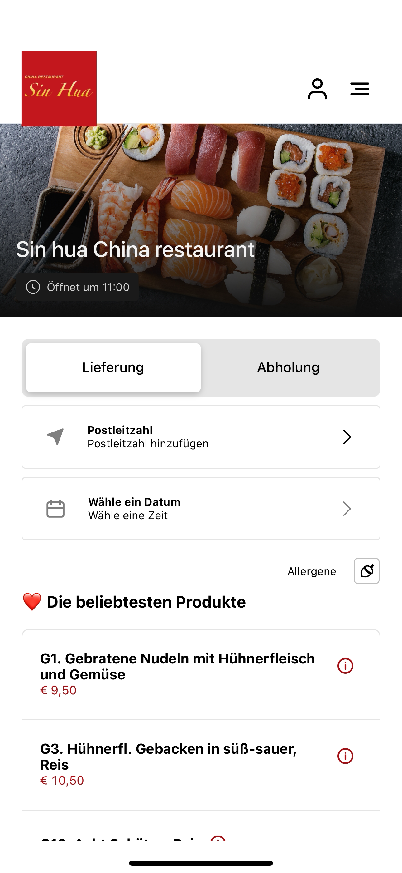 Sin hua China restaurant screenshot 3