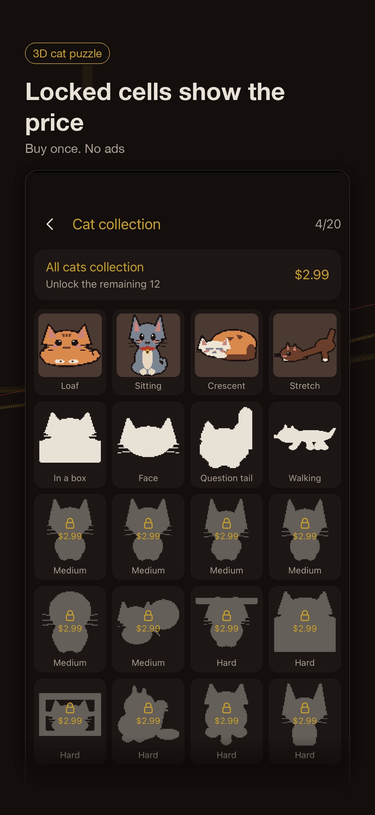 Screenshot 6 of PolyMoment: Cats