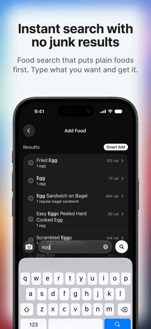 Sphere: Fast Calorie Tracker screenshot 3
