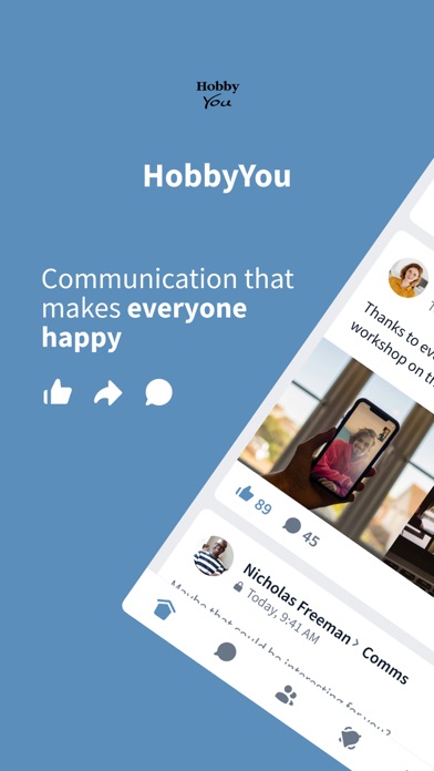 HobbyYou – Mitarbeitenden-App Screenshot