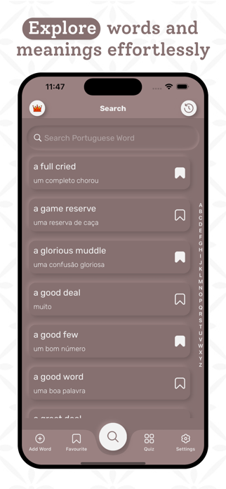 Portuguese Dictionary App Screenshot 2 of 8