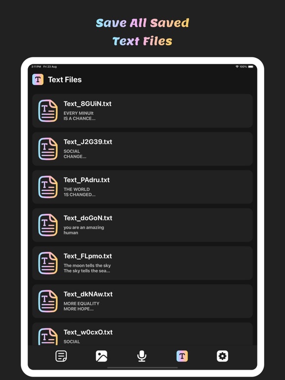 PDF To Text: PDF Editor iPad screenshot 7 - Utilities app