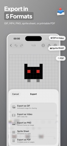 Pixel Art Animator & Editor Screenshot 4 of 6