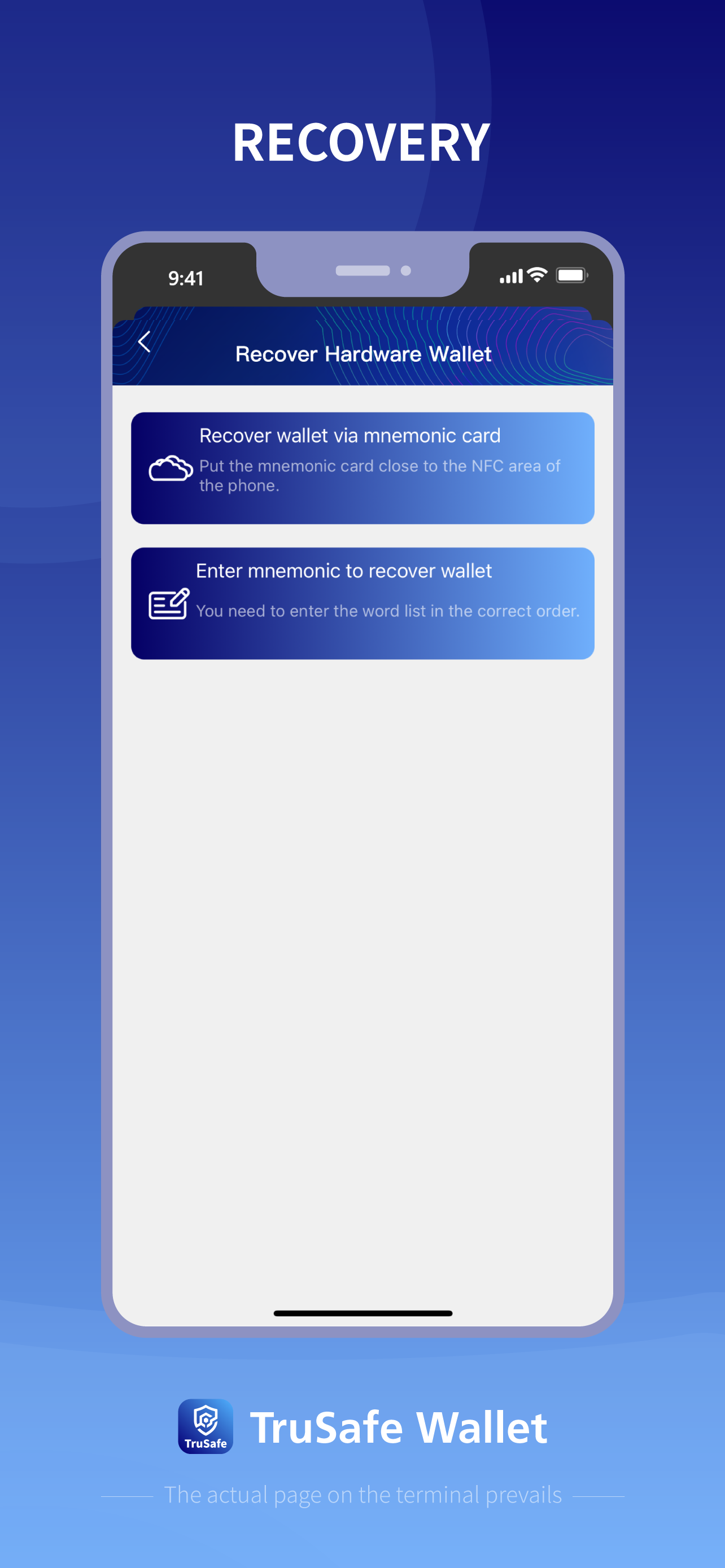 TruSafe Wallet screenshot 3