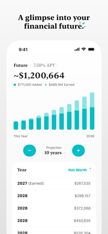Worth: Track your net worth screenshot