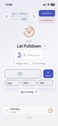 MuscleMetria screenshot