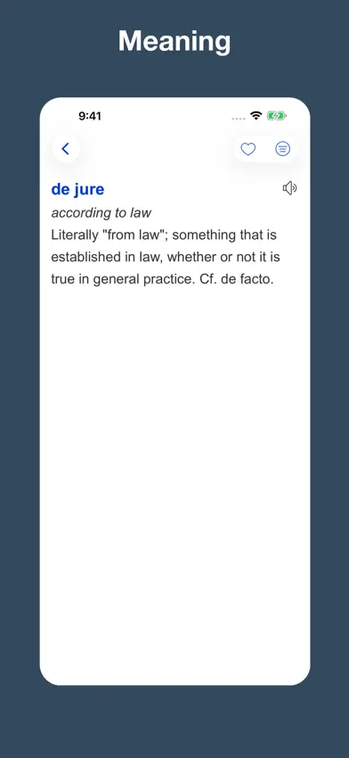 Latin Legal Terms screenshot 2