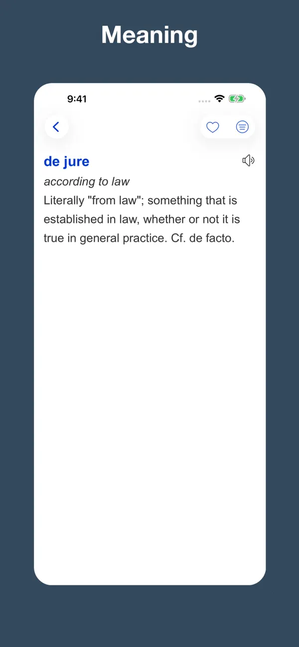 Screenshot #2 pour Latin Legal Terms