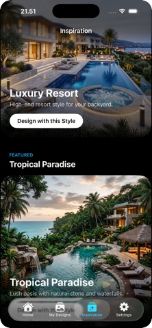 AI Pool Design: Pool Remodel Screenshot 1 of 9