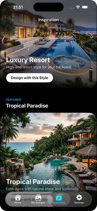 AI Pool Design: Pool Remodel Screenshot 1 of 9