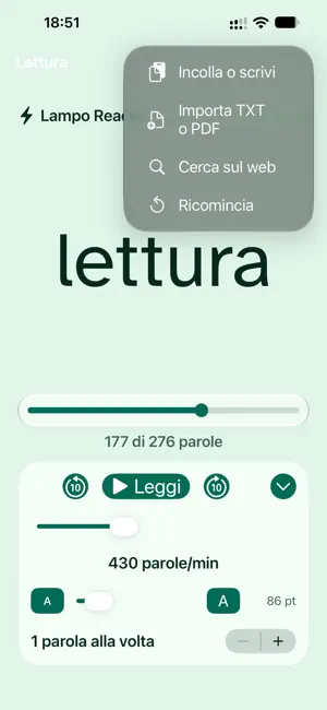 Lampo Reader screenshot 4