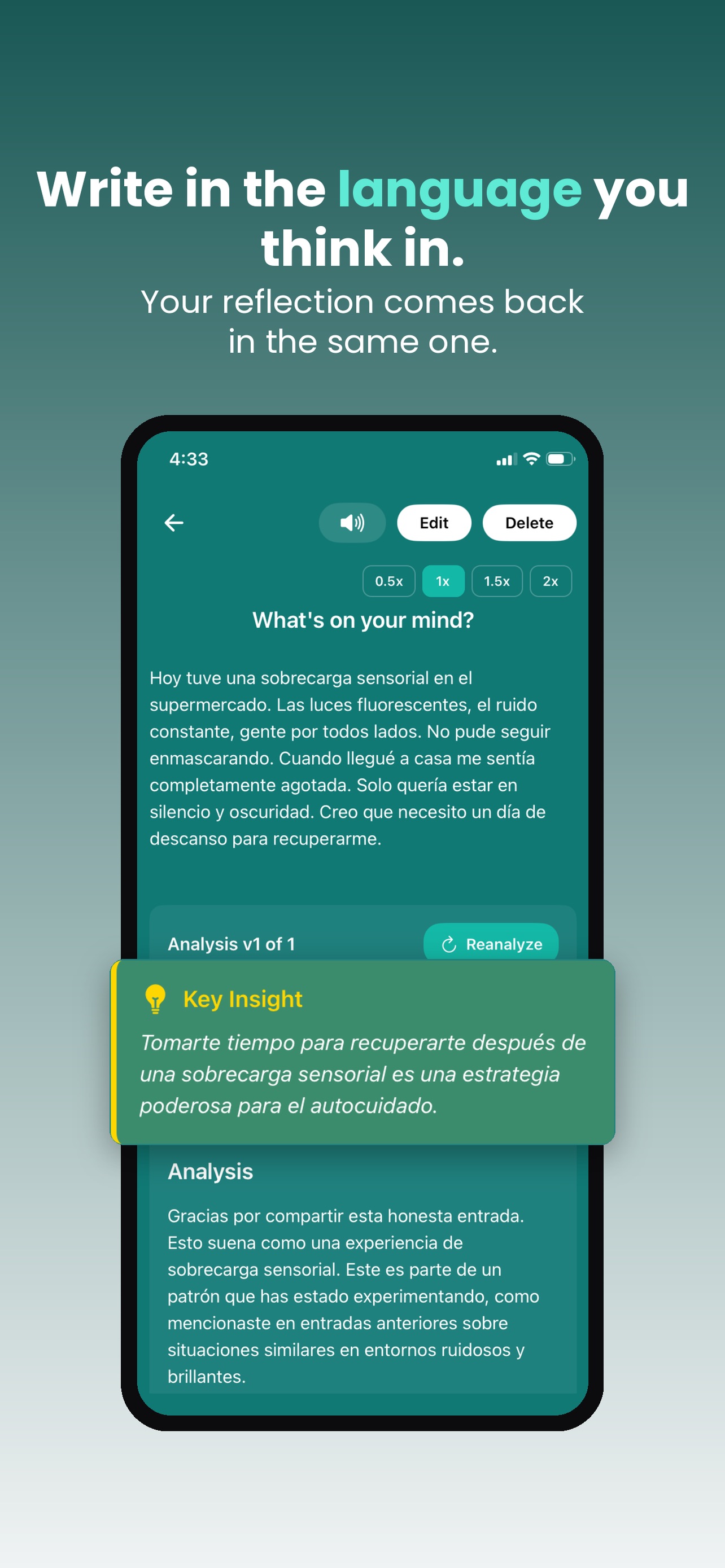Screenshot 6 of guidEase: Journal & Regulation