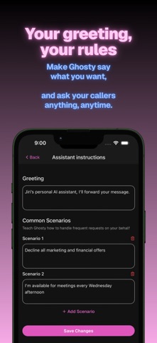 Ghosty: AI receptionist Screenshot 4 of 7