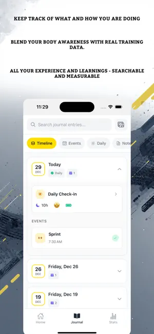 Athlog screenshot 3