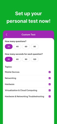 CompTIA A+ Practice Test 2026+ screenshot