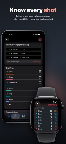 Squash Score & Swing Tracker screenshot 2