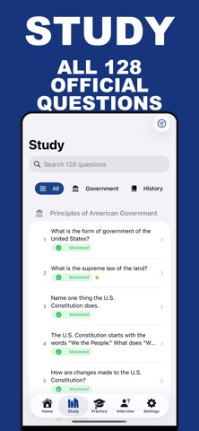 US Citizenship Test: prep Screenshot 5 of 5