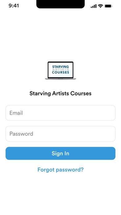 Starving Artists Courses Screenshot
