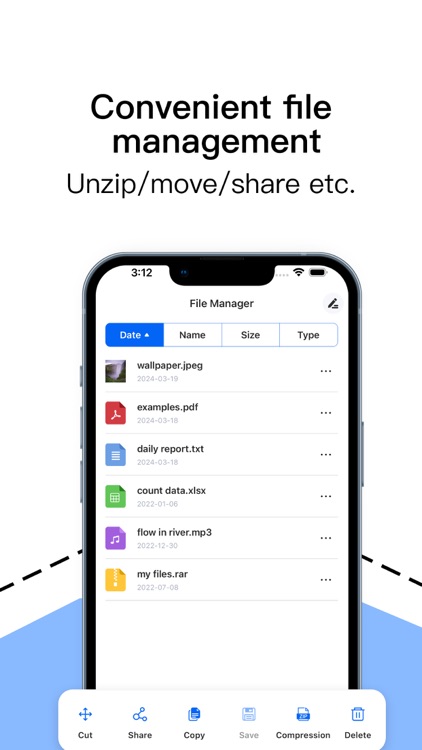 Unzip - zip & unzip file