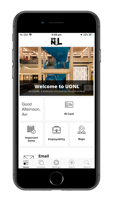 myUONL Screenshot