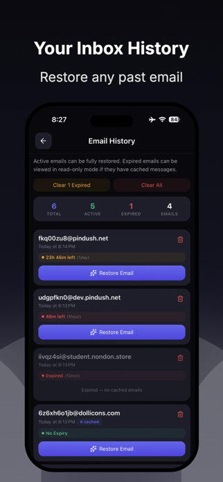 Temp Mail – Disposable Mail Screenshot 7 of 8
