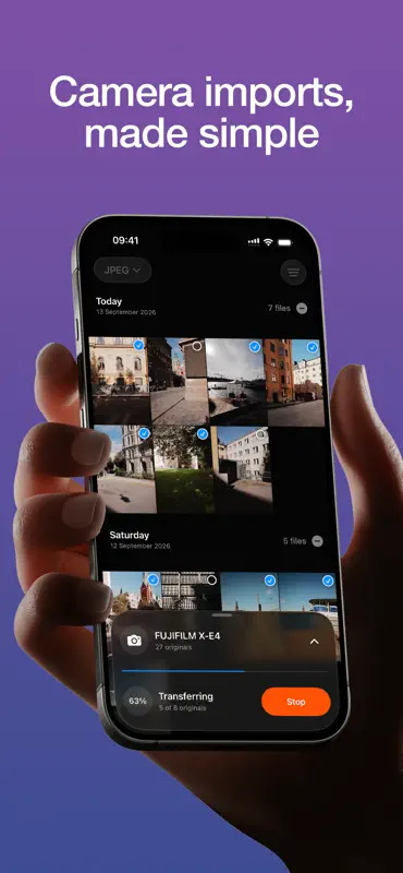 FrameDrop: Camera Import screenshot 1 of 5